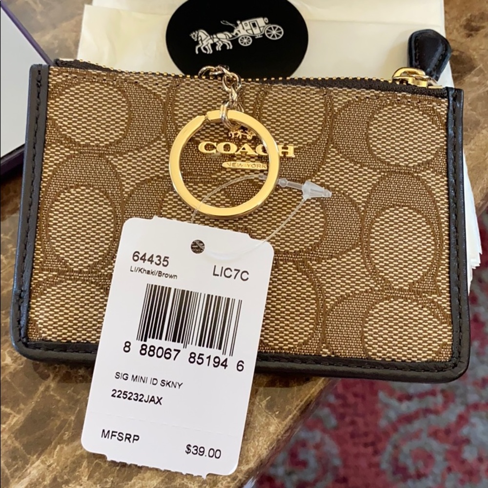 Coach Mini ID Wallet